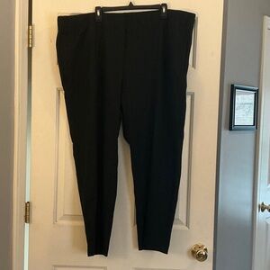 J. Jill Ponte Slim Leg Black Pull-on Pant NWT size 4X